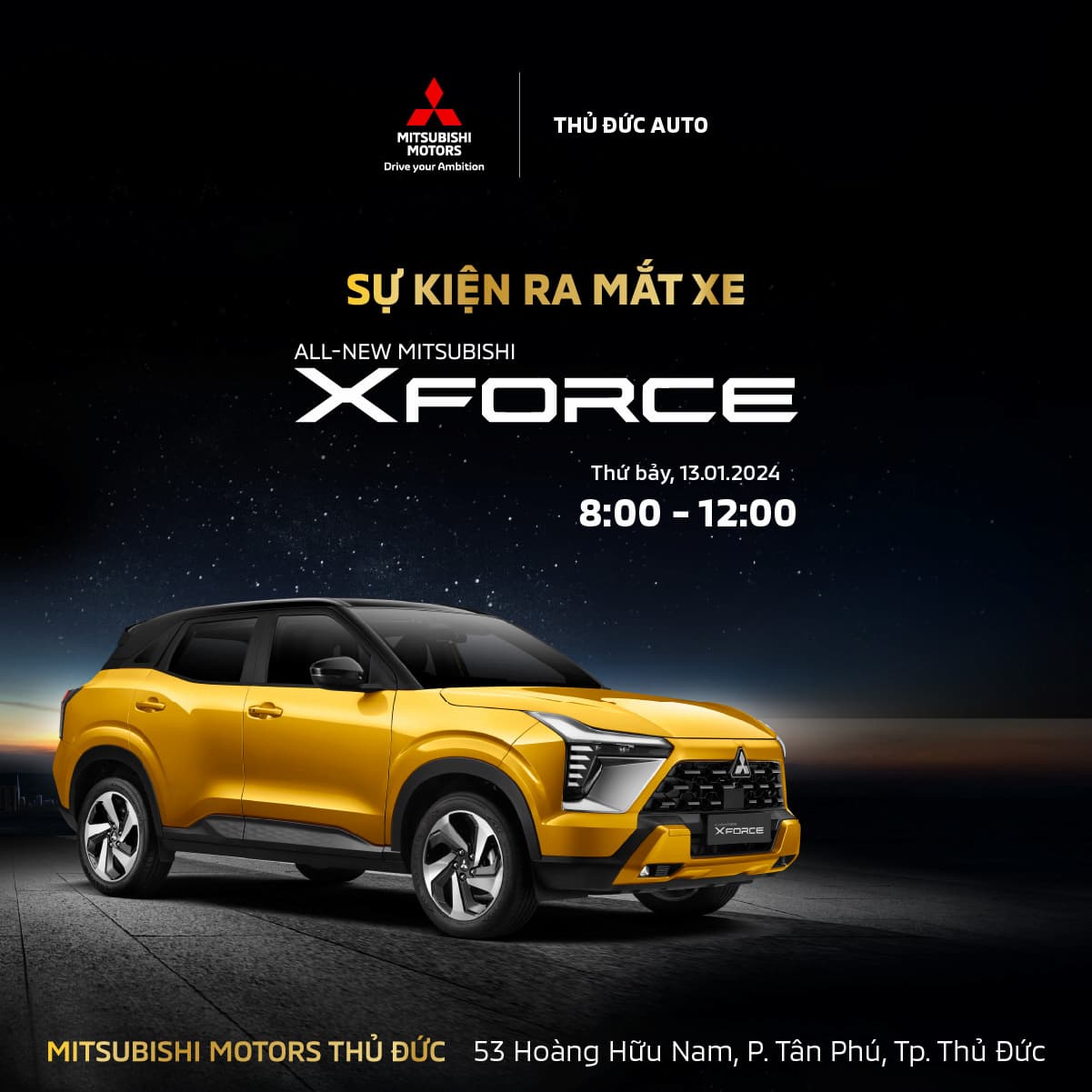 SỰ KIỆN RA MẮT MITSUBISHI XFORCE