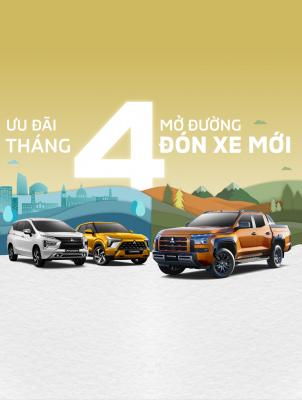 CHƯƠNG TRÌNH KHUYẾN MÃI MUA XE THÁNG 04/2025